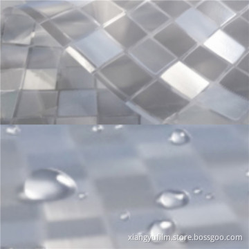 Heat Resistant Frosted Opaque Mosaic Glass Protection Film